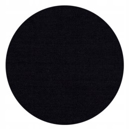 Apvali taburečių pagalvėlė 32cm, 100% medvilnė, juoda