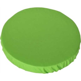 Apvali taburečių pagalvėlė 32cm, 100% žalia medvilnė