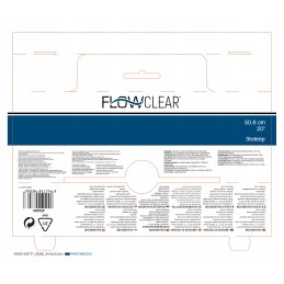 Bestway 58280 baseino valymo šepetys