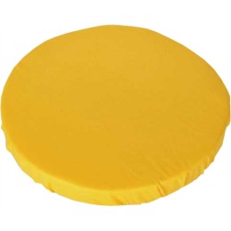 Apvali taburečių pagalvėlė 32cm, 100% medvilnė, saulėta