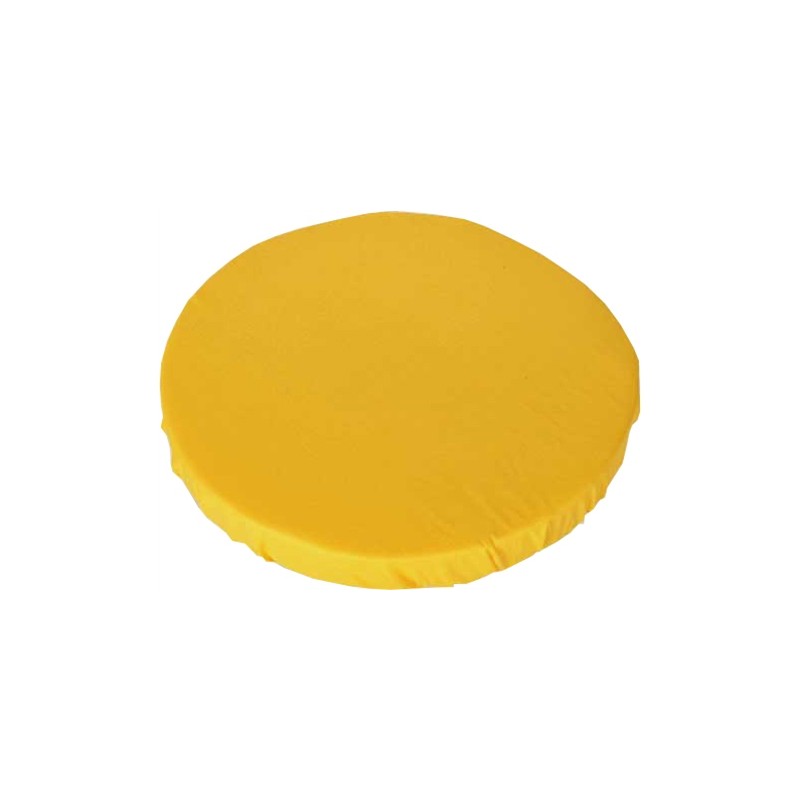 Apvali taburečių pagalvėlė 32cm, 100% medvilnė, saulėta