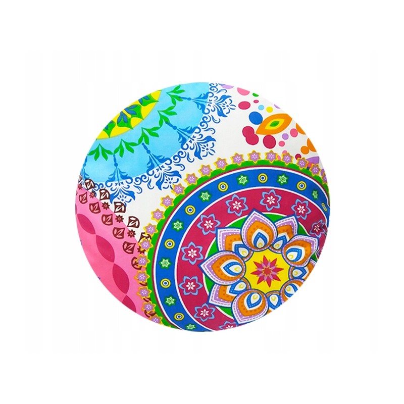 Apvali išmatų pagalvėlė, 32 cm, 100% medvilnė, Łowicz rajonas