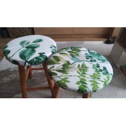 Apvali išmatų pagalvėlė, 32 cm, 100% medvilnė, Łowicz rajonas