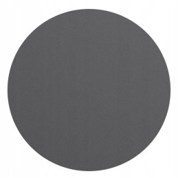 Apvali išmatų pagalvėlė, 32 cm, 100% medvilnė, grafitas