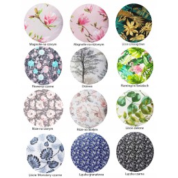 Apvali išmatų pagalvėlė, 32cm medvilnė