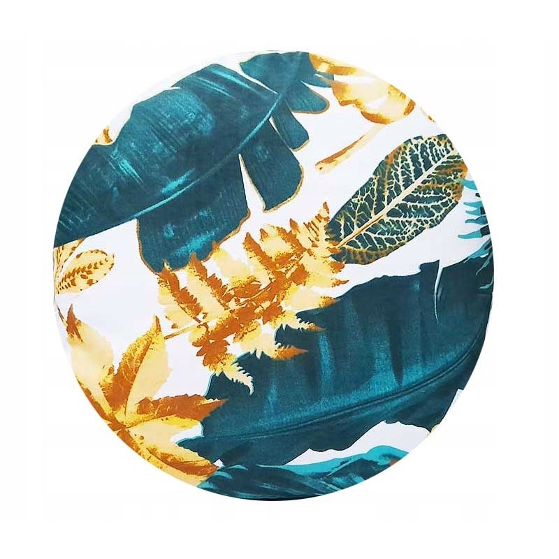 Apvali išmatų pagalvėlė, 32cm medvilnė