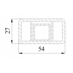 PVC suoliuko laiptelis 50 cm baltas