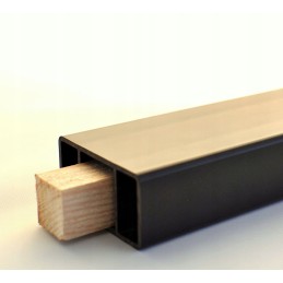 PVC suoliuko pakopa 50 cm, tamsiai ruda