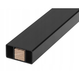 PVC suoliuko laiptelis, 50 cm, juodas