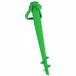 Plastikinis įsukamas žalias skėčio tvirtinimo pagrindas