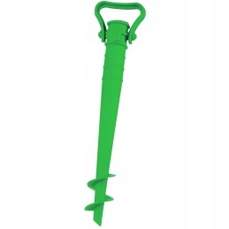 Plastikinis įsukamas žalias skėčio tvirtinimo pagrindas