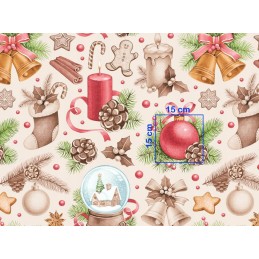 Mazginė kėdės pagalvėlė 38x38 nuolydžio varpeliai