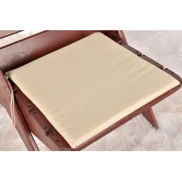 Surišta terasos kėdės pagalvė 45x45 smėlio spalvos