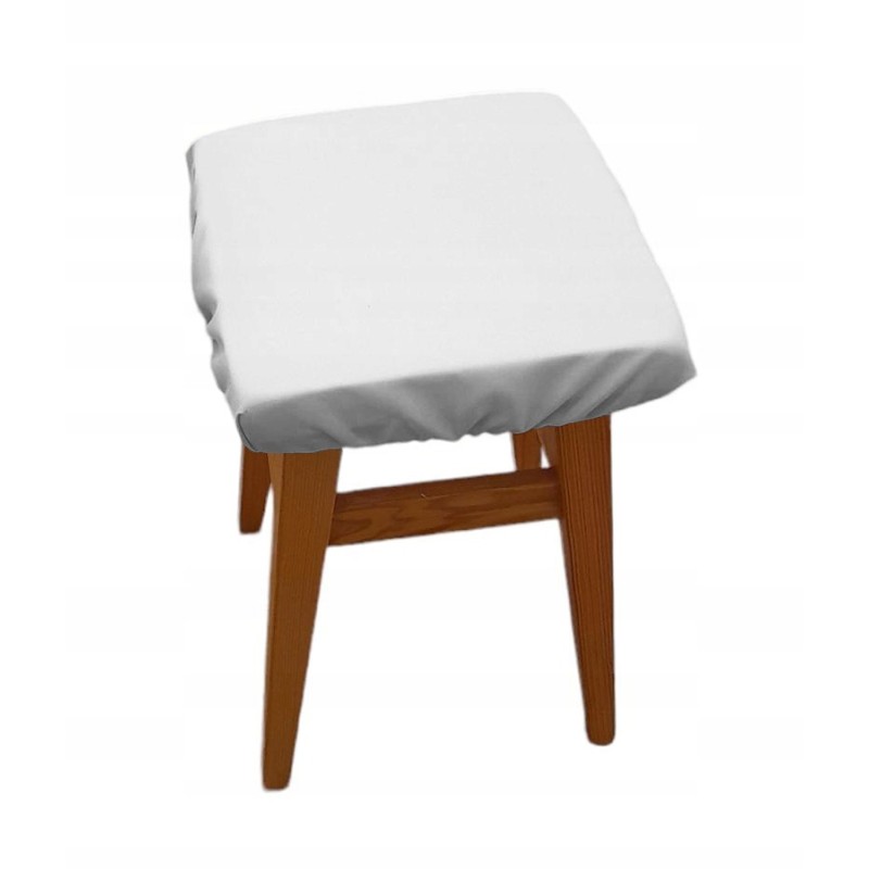 Kvadratinis dėmėms atsparus pagalvės užvalkalas 30x30 baltas