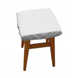 Kvadratinis dėmėms atsparus pagalvės užvalkalas 30x30 baltas