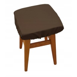 Kvadratinis dėmėms atsparus pagalvės užvalkalas 30x30 ruda