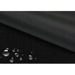 Kvadratinis dėmėms atsparus pagalvės užvalkalas 30x30 juodas