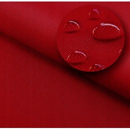 Kvadratinis dėmėms atsparus pagalvės užvalkalas 30x30 raudonas