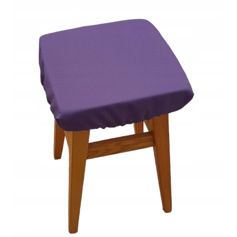 Kvadratinis dėmėms atsparus pagalvės užvalkalas 30x30 violetinė