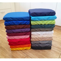 Kvadratinis dėmėms atsparus pagalvės užvalkalas 30x30 violetinė