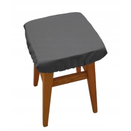 Kvadratinė dėmėms atspari pagalvė su užvalkalu 30x30 grafito