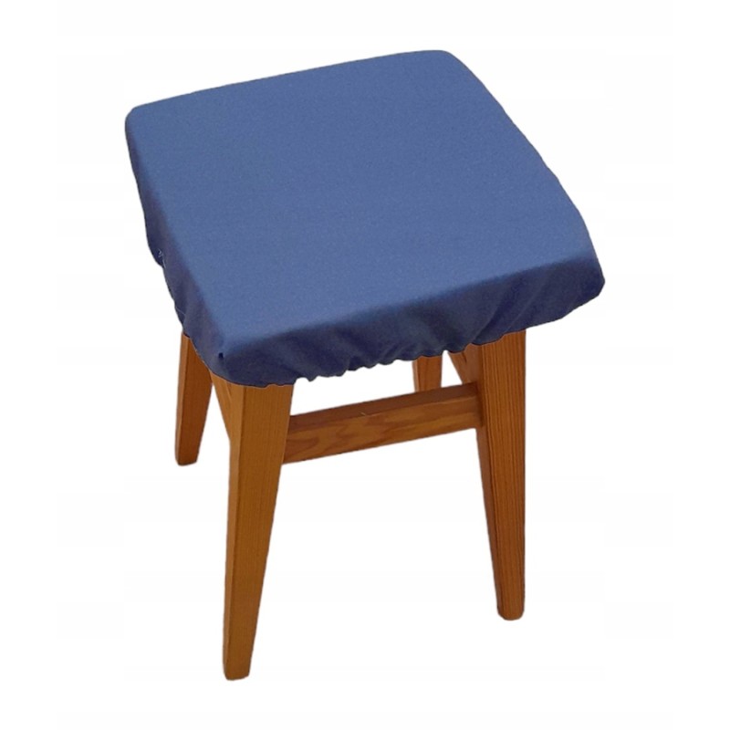 Kvadratinis dėmėms atsparus pagalvės užvalkalas 30x30 mėlynas