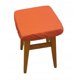 Kvadratinis dėmėms atsparus pagalvės užvalkalas 30x30 oranžinės spalvos