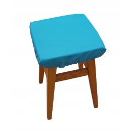 Kvadratinis dėmėms atsparus pagalvės užvalkalas 30x30 turkio spalvos