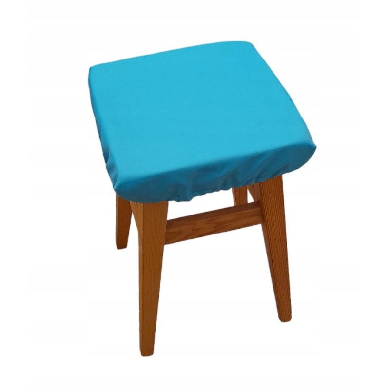 Kvadratinis dėmėms atsparus pagalvės užvalkalas 30x30 turkio spalvos