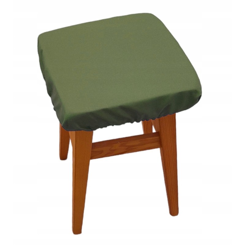 Kvadratinis dėmėms atsparus pagalvės užvalkalas 30x30 armijos žalia