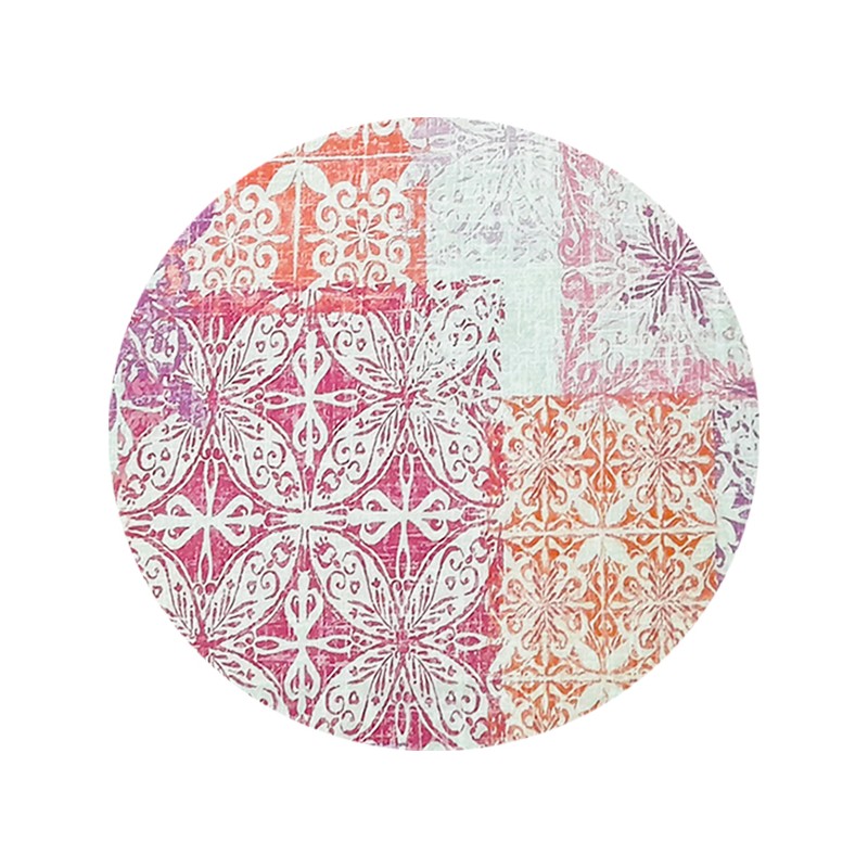 Apvali taburečių pagalvėlė 32cm mandalos