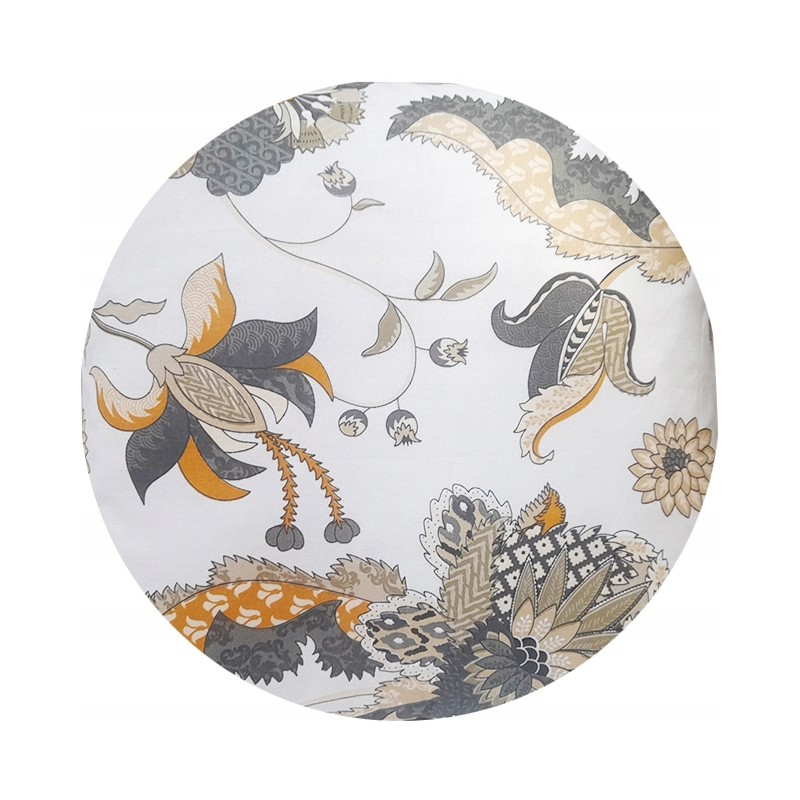 Apvali taburečių pagalvėlė 32cm orientyrus aukso spalvos