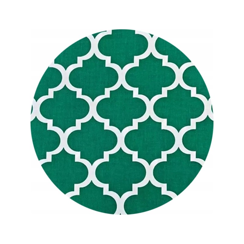 Apvali išmatų pagalvėlė 32cm maroko žalia