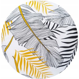 Apvali taburečių pagalvėlė 32cm plunksnos