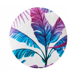 Apvali išmatų pagalvėlė 32cm spalvingi lapai bt
