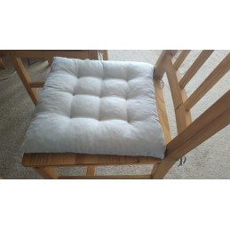 Sėdynės pagalvėlė, terasos kėdė, 35x35, 100% medvilnė