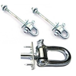 Sūpynių kabliukas su pančius