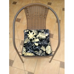 Mazginė kėdės pagalvėlė 38x38 lapai, mišrainė, dalis