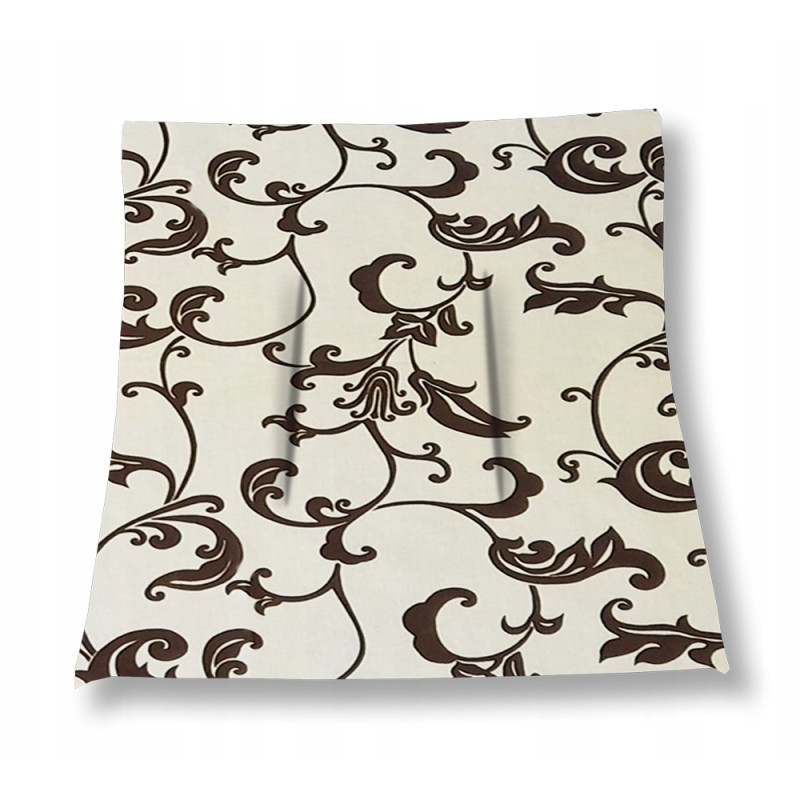 Mazginė kėdės pagalvėlė 38x38 smėlio spalvos gėlės