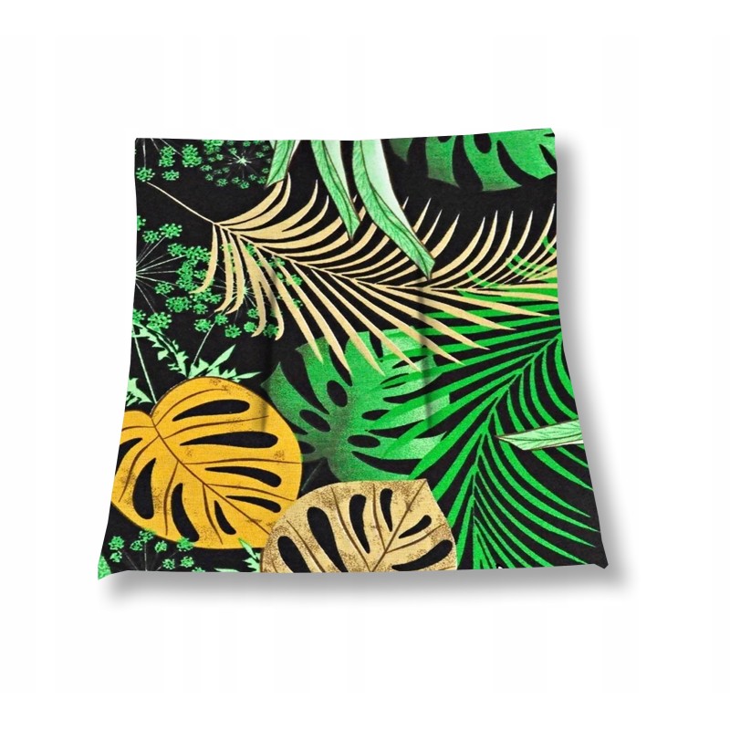 Mazginė kėdės pagalvėlė 38x38 džiunglių lapai mo