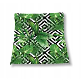 Mazginė kėdės pagalvėlė 38x38 lapeliai rombuose