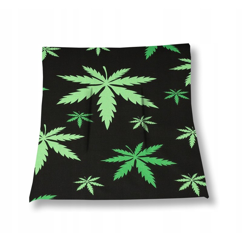 Mazginė kėdės pagalvėlė 38x38 kanapių lapai