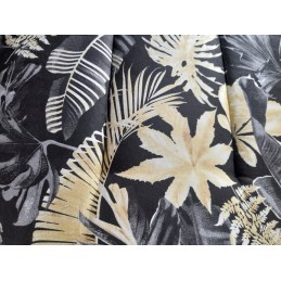 Mazginė kėdės pagalvėlė 38x38 mix mėlyni lapai