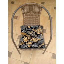 Surišta kėdės pagalvė 38x38 dideli lapai