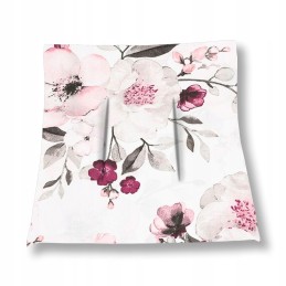 Mazginė kėdės pagalvėlė 38x38 orchidėjos baltame fone