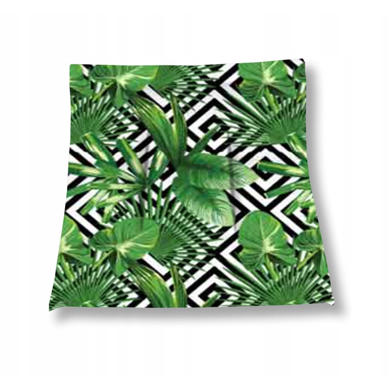 Mazginė kėdės pagalvėlė 38x38 lapeliai rombuose