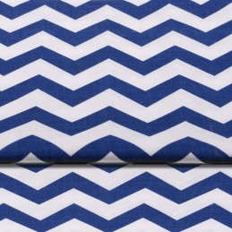 Kėdės pagalvėlė b/w 38x38 zigzag tamsiai mėlyna