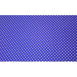 Mazginė kėdės pagalvėlė 38x38 tamsiai mėlyni žirneliai