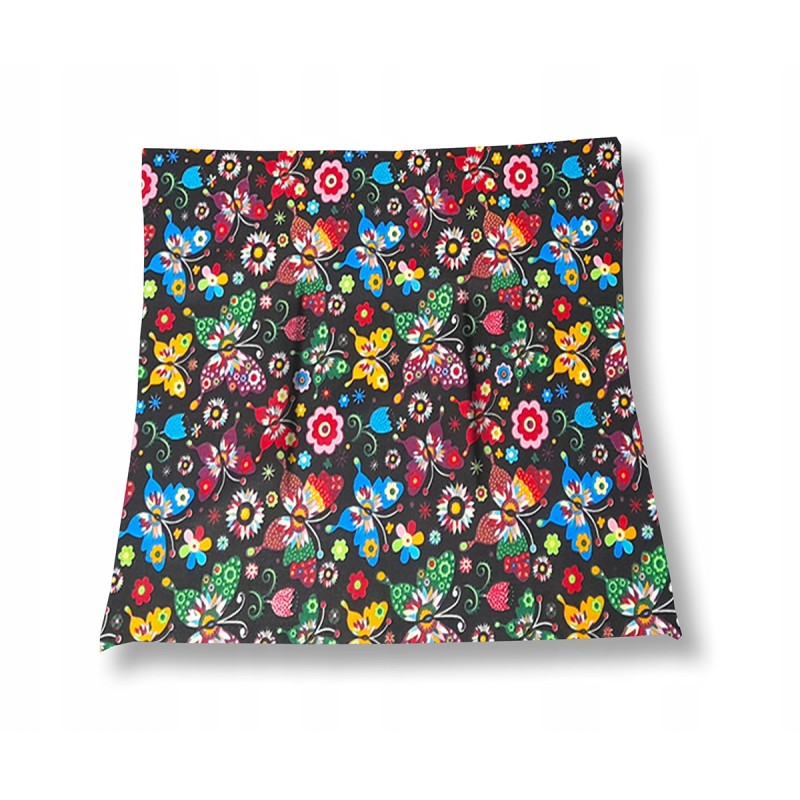 Mazginė kėdės pagalvė 38x38 juodi drugeliai iš Łowicz