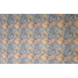 Mazginė kėdės pagalvėlė 38x38 monstera pilka